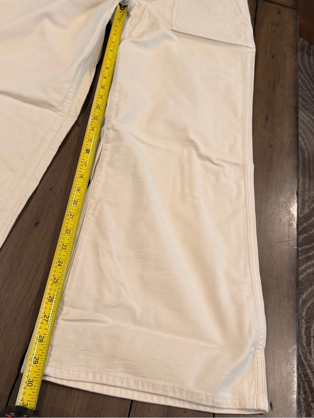 NWT J Crew Natural Camp-pocket wide-leg pant size 32 33 34 #JC4 - Picture 15 of 17